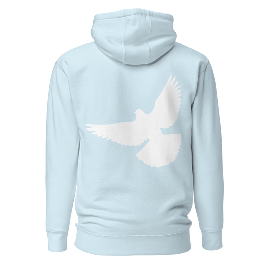 Heaven Blue Dove Hoodie